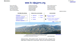 Desktop Screenshot of la-alpujarra.org